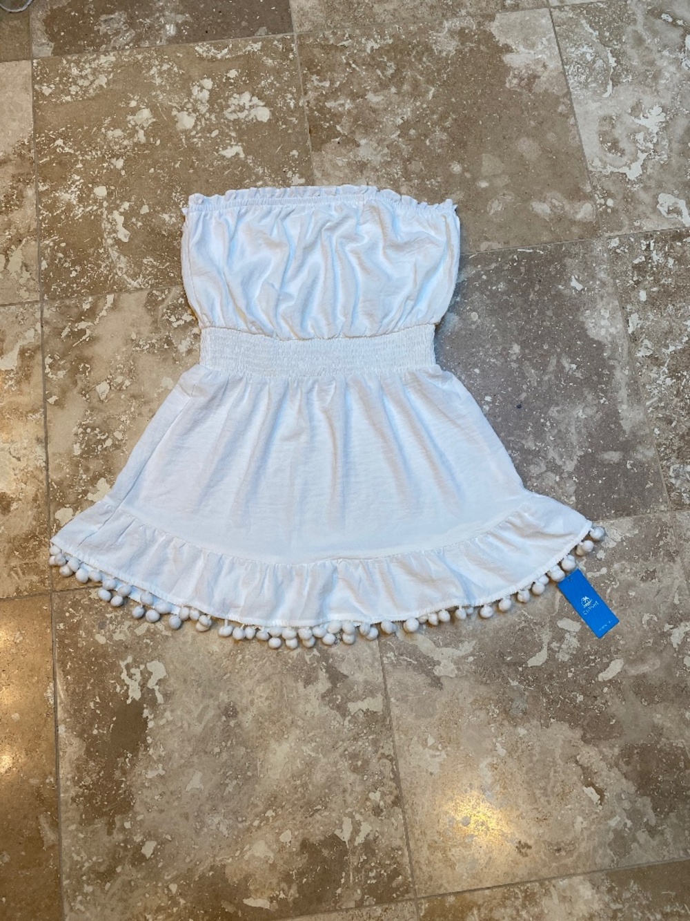Cupshe White Swimsuit Coverup